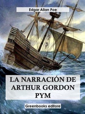 cover image of La narración de Arthur Gordon Pym